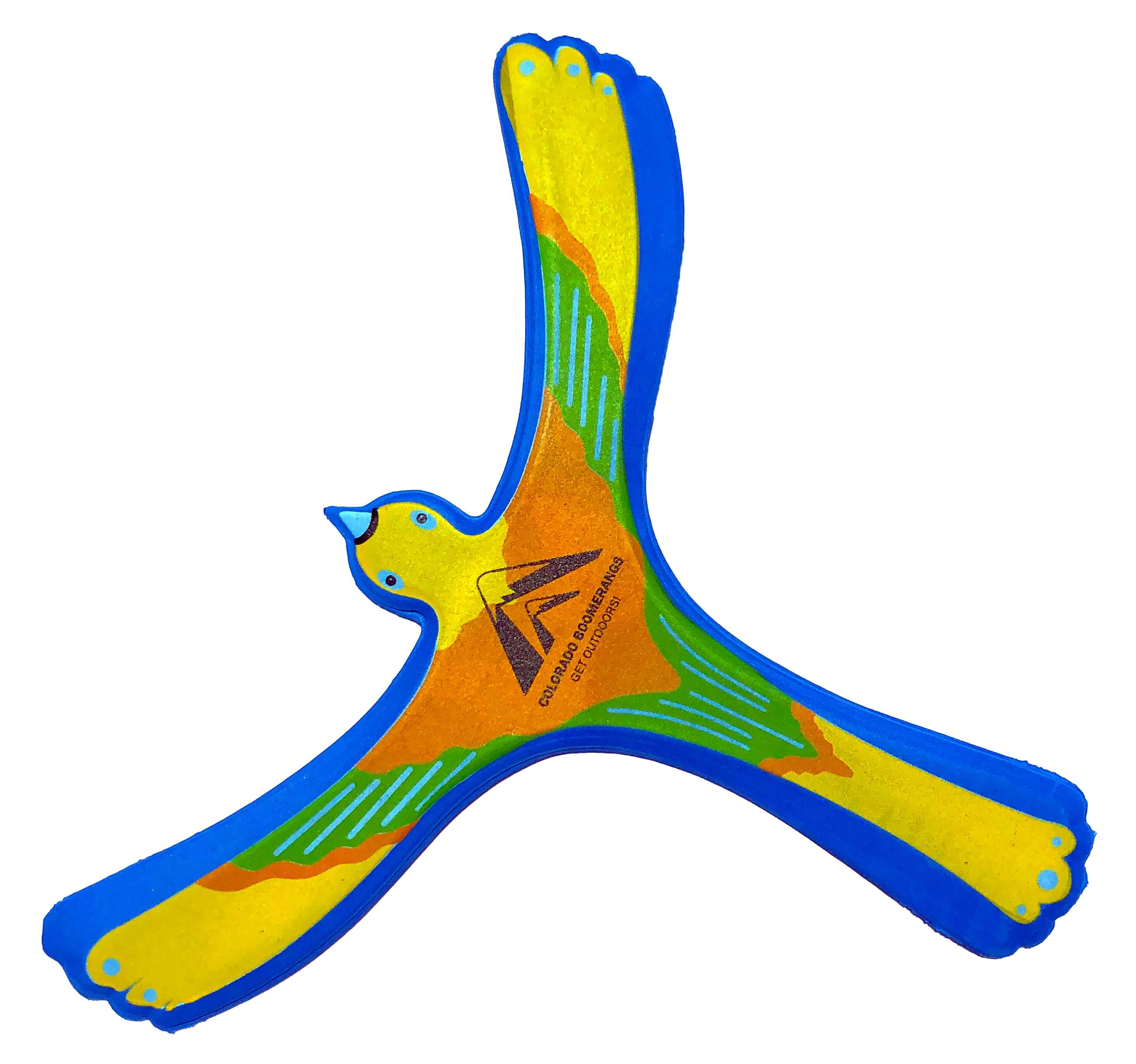 BirdRang Boomerang - Fun foam boomerangs for kids in the shape of a bird