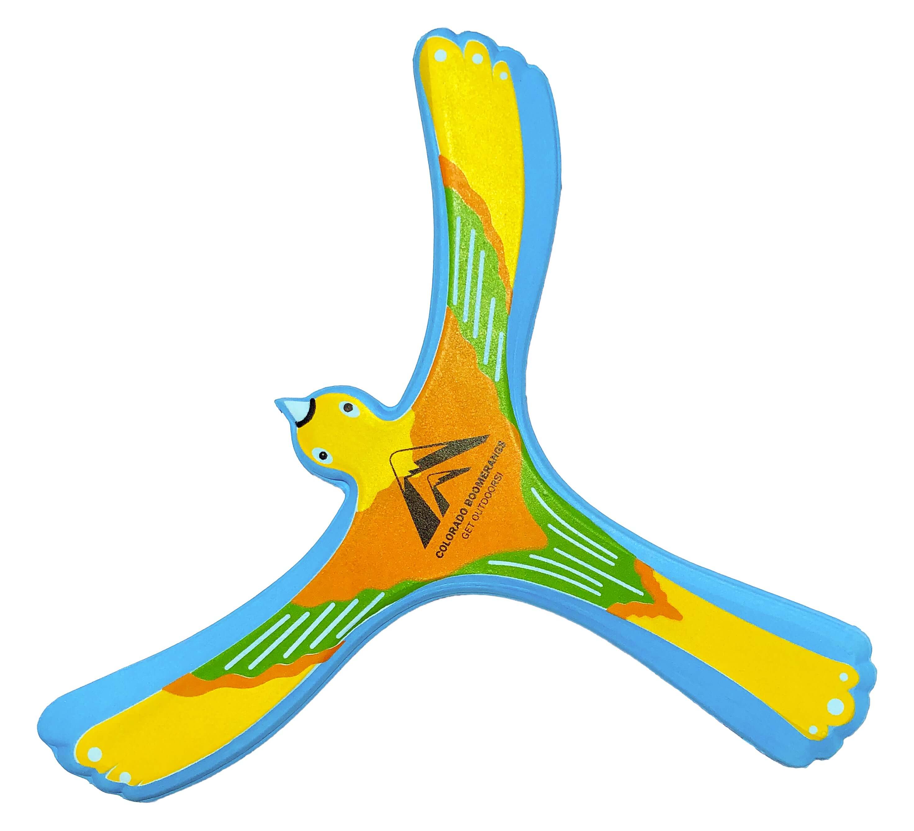 BirdRang Boomerang - Fun foam boomerangs for kids in the shape of a bird