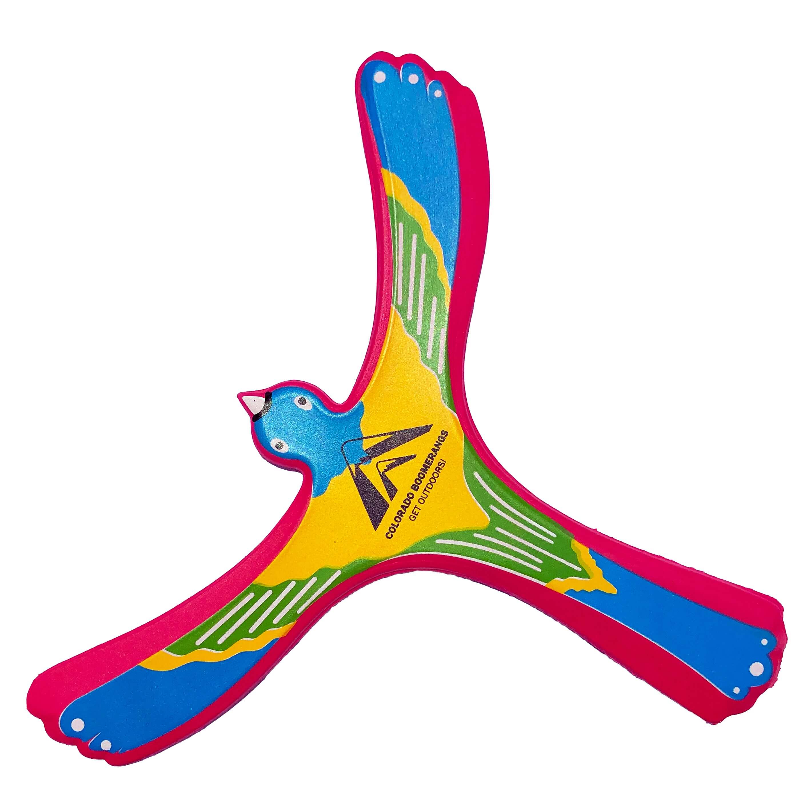 BirdRang Boomerang - Fun foam boomerangs for kids in the shape of a bird