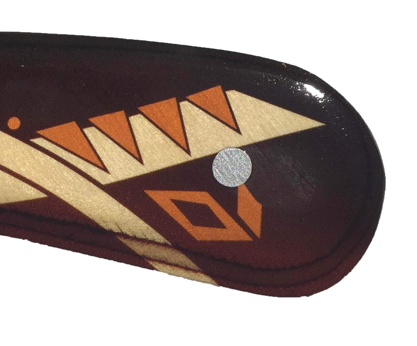 Rangemaster Aboriginal Boomerang - One of our best Aussie Round boomerangs