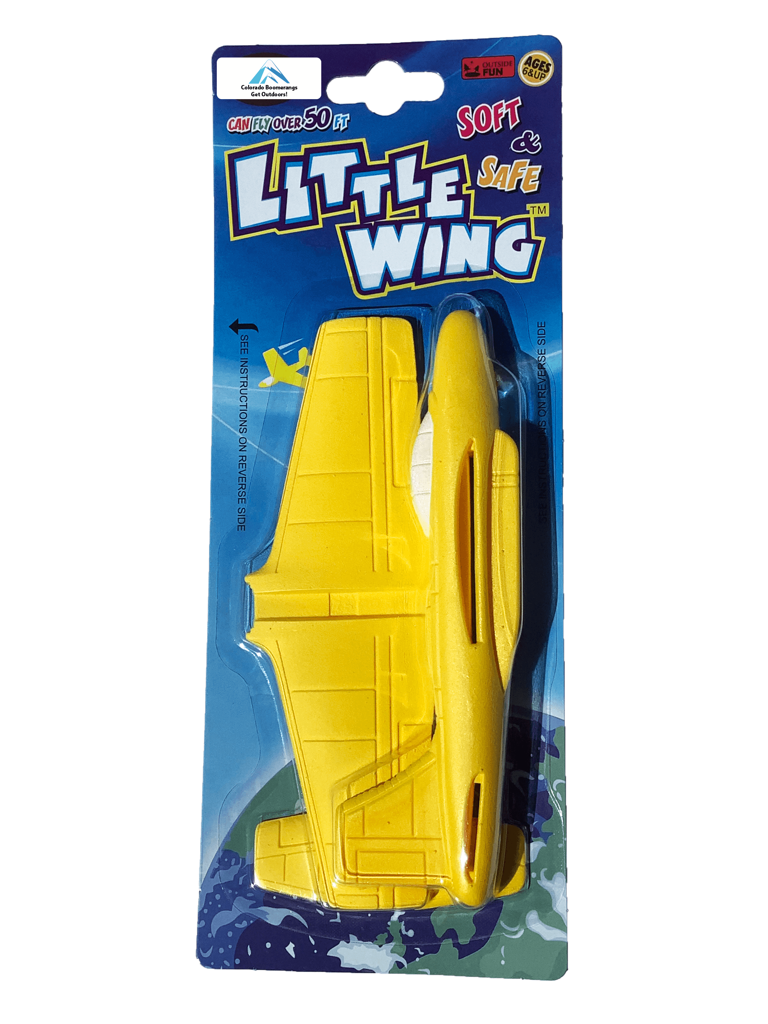 Little Wings Miniature Airplanes - foam soft toy airplanes for small kids