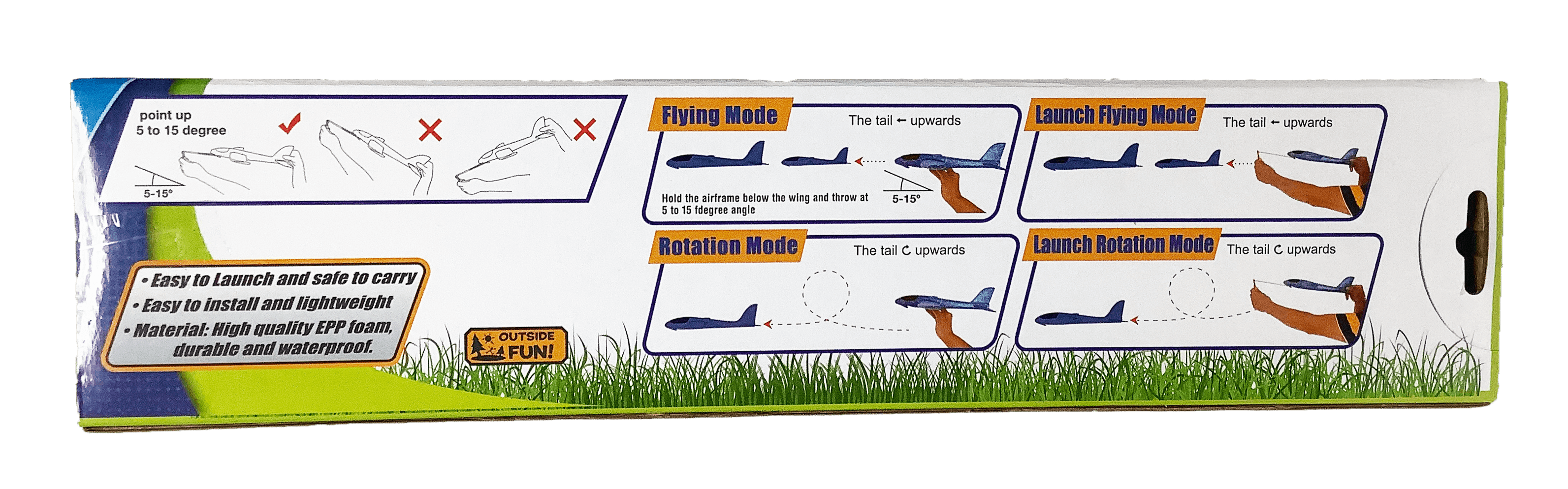 Skyglider-XS Foam Airplane with launcher - They really fly