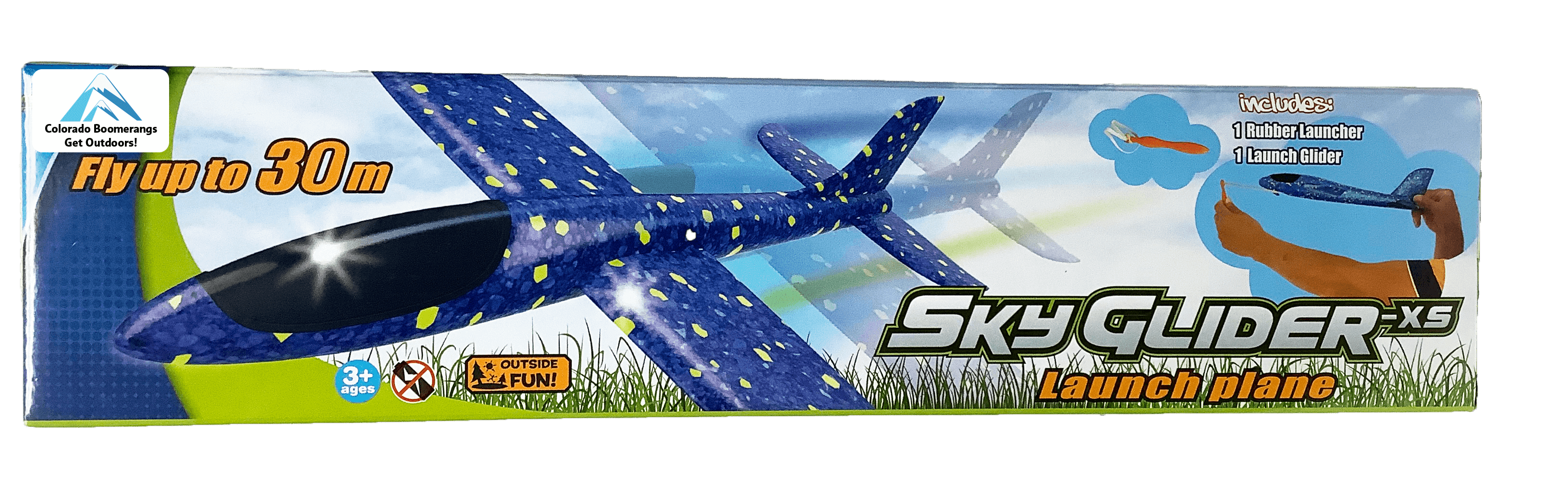 Skyglider-XS Foam Airplane with launcher - They really fly