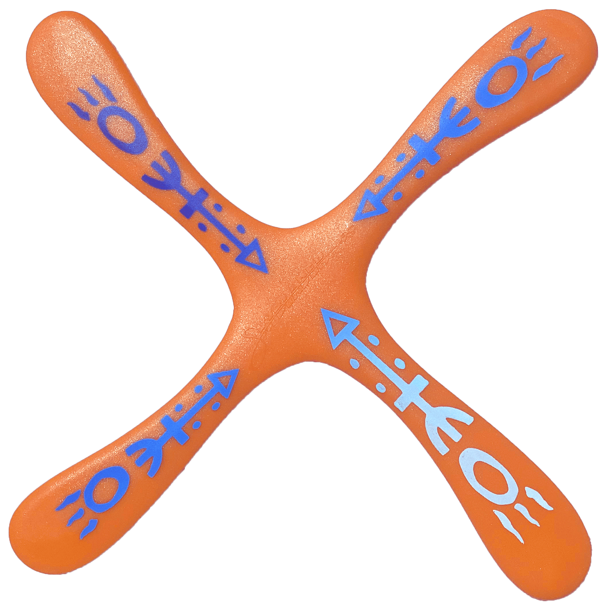 Skyblader Orange Boomerang Left Handed - Plastic boomerangs