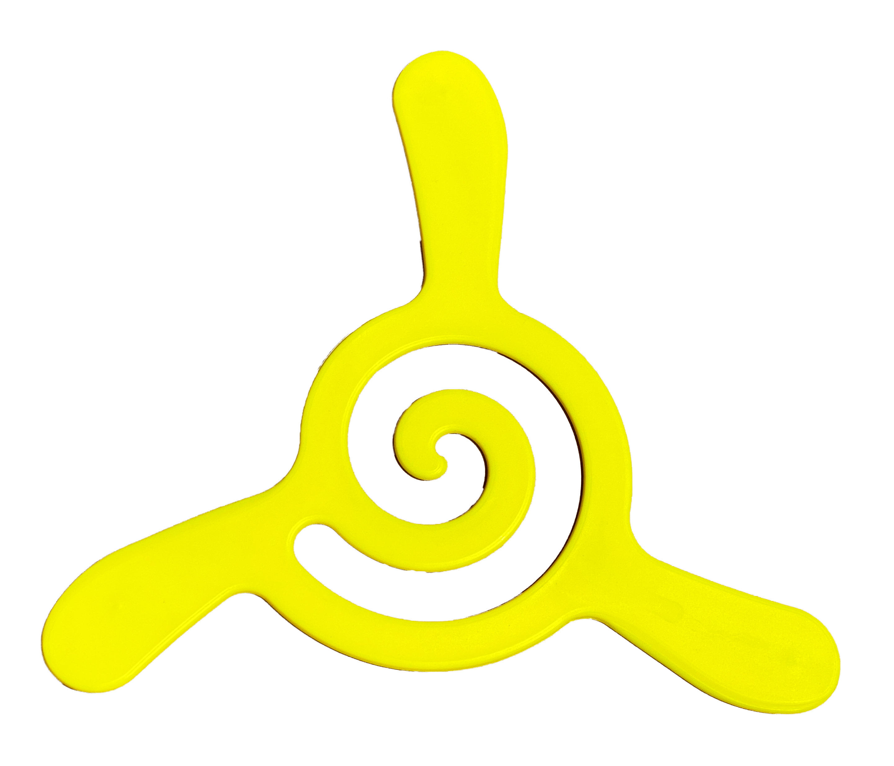 Spiroboom Boomerang - Fun kid's boomerang with spiral image during flight.