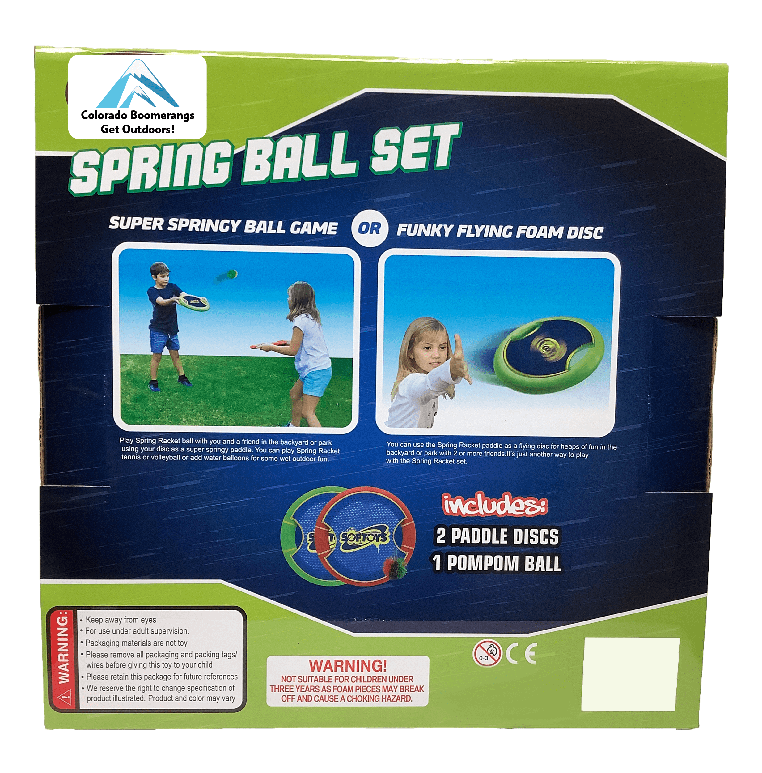 Hand Held Trampoline racket game - Like Tennis for the beach or backyard - $19.95