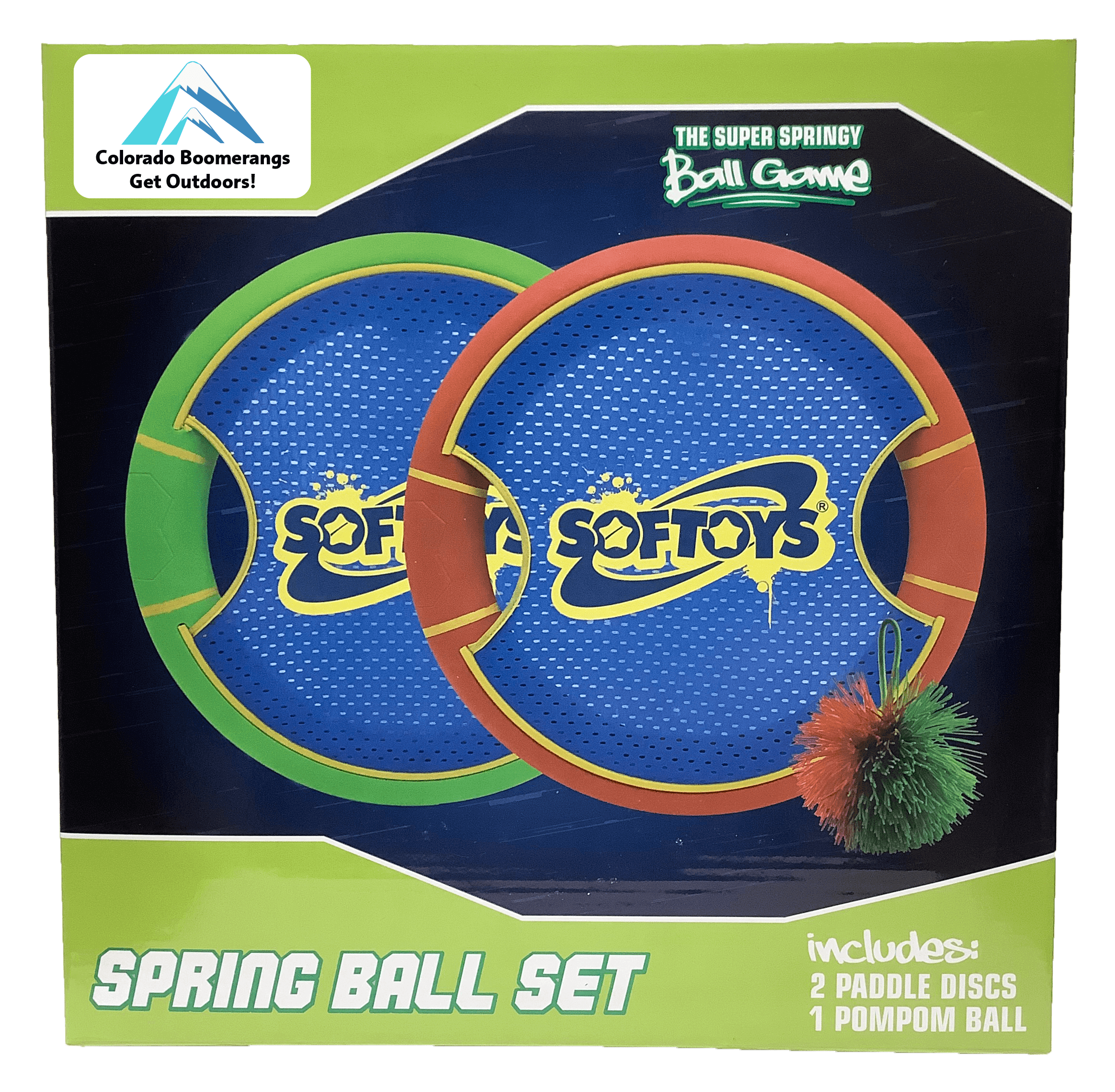 Hand Held Trampoline racket game - Like Tennis for the beach or backyard - $19.95