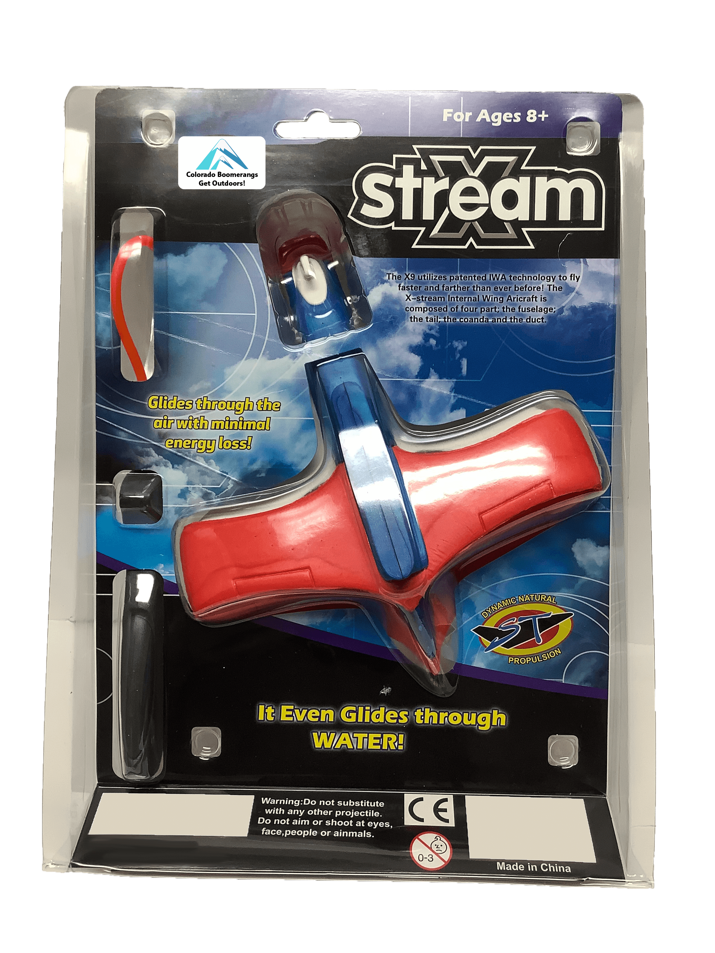 XStream Shuttle Airplane with elastic launcher - Flying toys