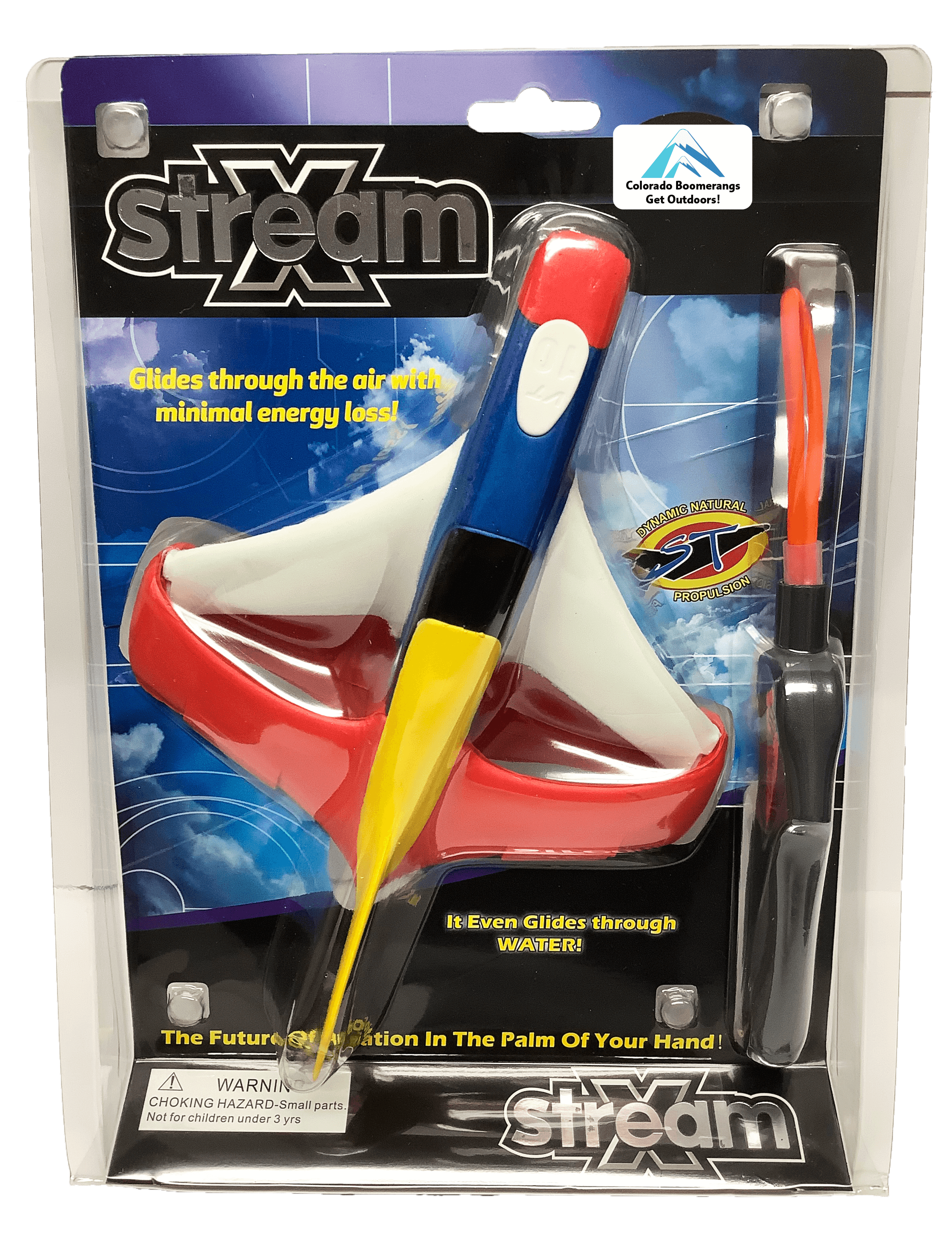 XStream Shuttle Airplane with elastic launcher - Flying toys